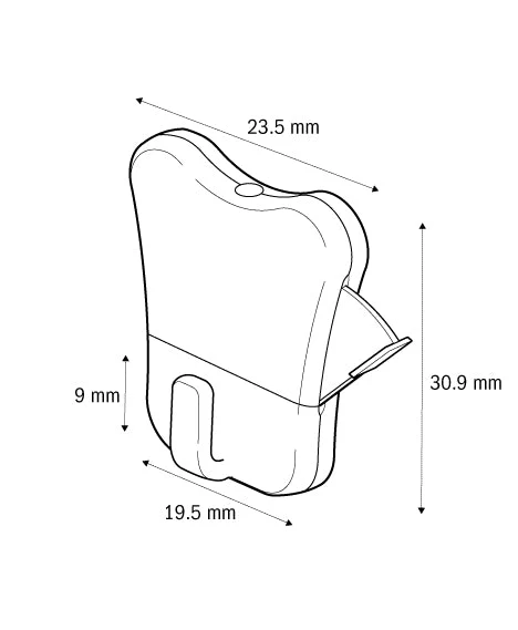 Belastbaar tot 15 kg: perlon koord + STAS zipper - Image 5